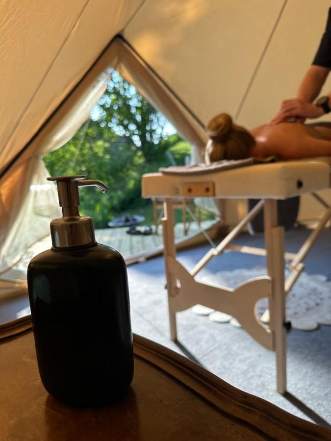 Glamping On Idyllic Lake, Paddle Boards & Rowboat Porsgrunn Exterior foto